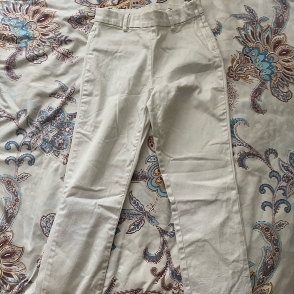 White skinny cotton trouser - Ankle Length XS, UK2